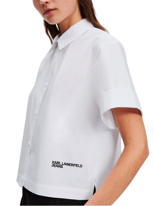 Camicia in popeline Karl Lagerfeld jeans | A3W11005100